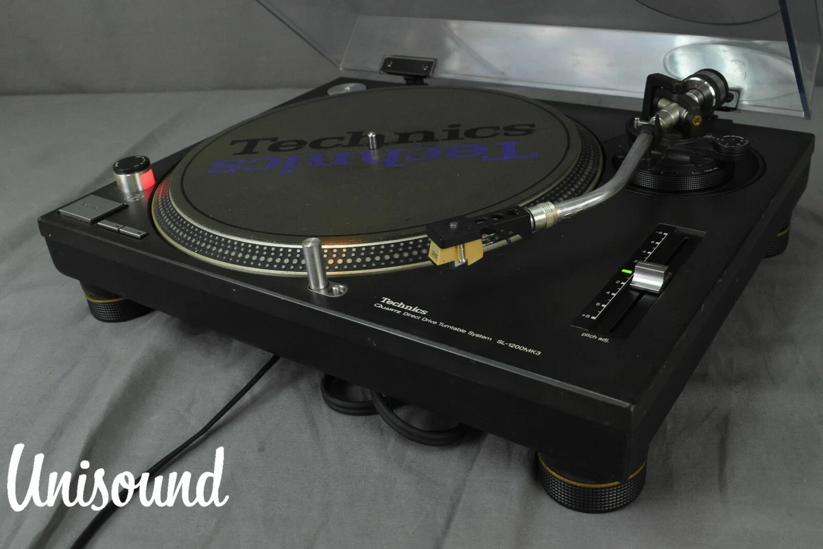 Technics SL-1200 MK3 Black Direct Drive DJ Turntable in Very Good condition