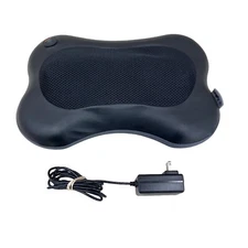 Shiatsu Massage Pillow Massager 3D Kneading w/ Heat Zyllion ZMA-13