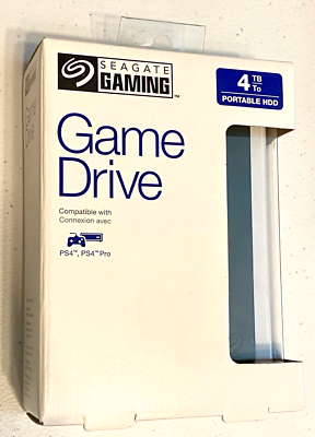 New Seagate Game Drive 4TB Portal HDD for PlayStation Gaming
