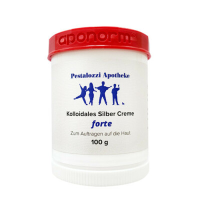 Kolloidales Silber Creme forte (100g) aus Apotheken-Herstellung 