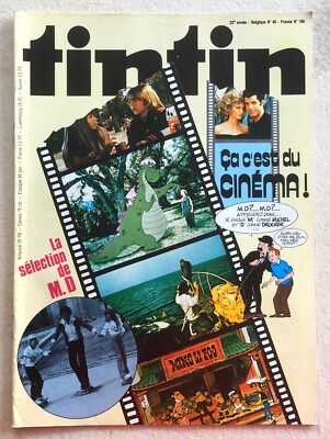 Die Zeitung von Tim und Struppi Nr. 160 Cà c'est du cinema 29. September 1978