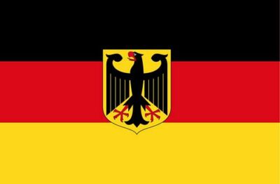 Aufkleber Sticker Flagge Fahne Deutschland Adler Autoaufkleber