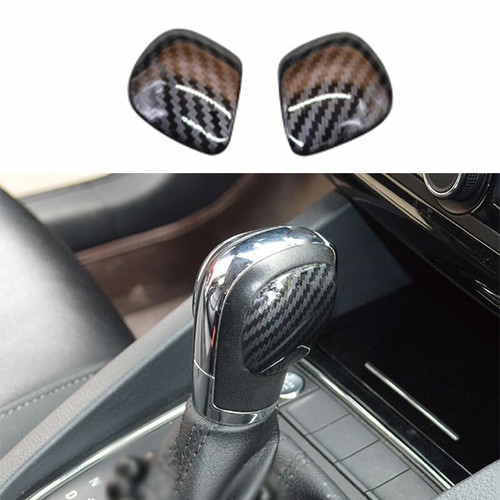 For Volkswagen Jetta MK6 122018 Carbon Fiber Gear Shift Knob Shifter Lever Trim eBay