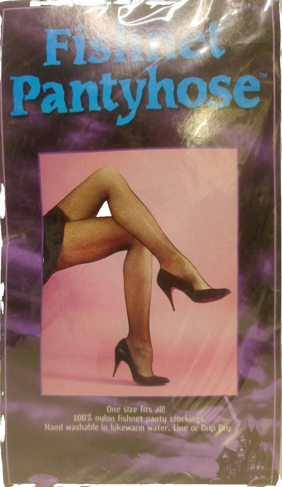 Patrón sólido de nylon Pantimedias Shirley of Hollywood y Medias para Mujeres