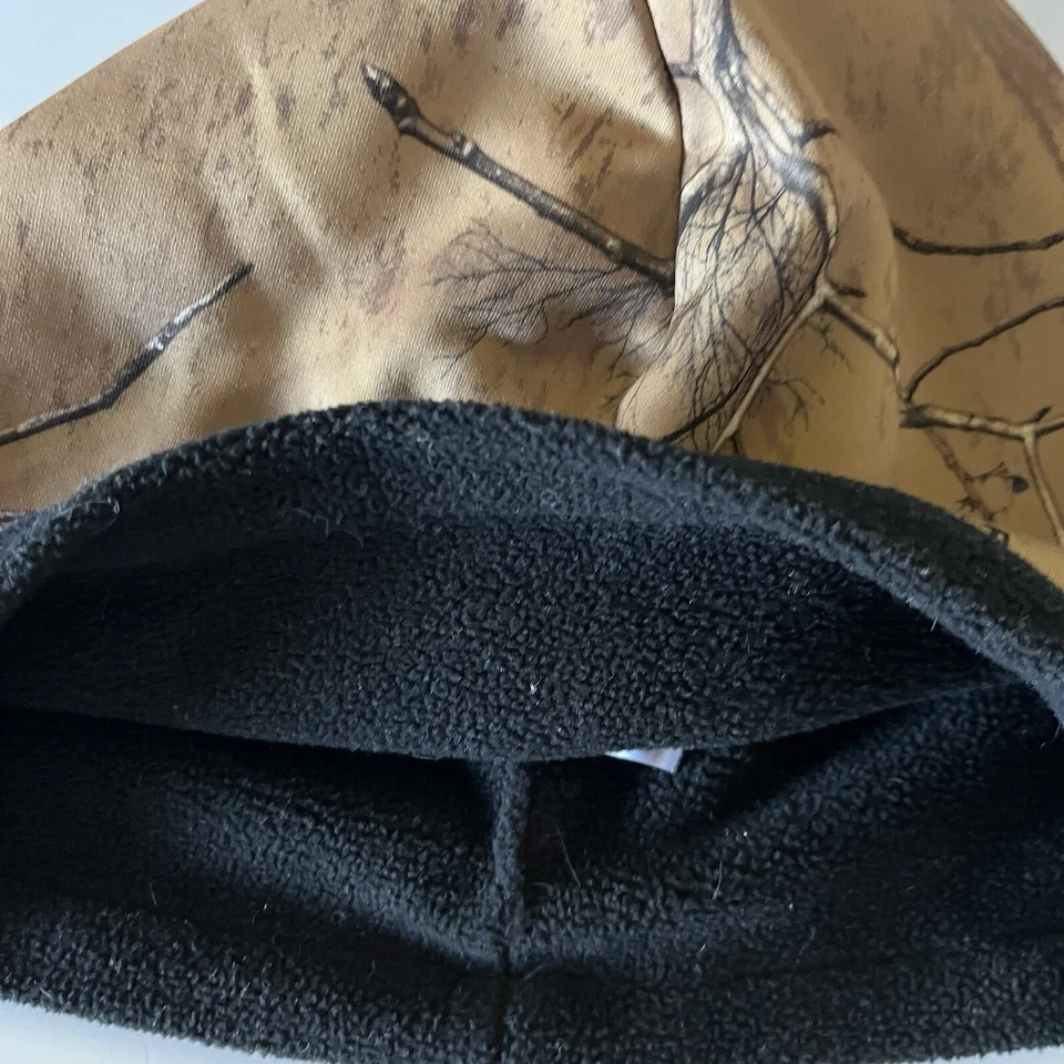 Realtree Men’s Hot Shot Camo Fleece Hunting Beanie OS - Image 4 of 4