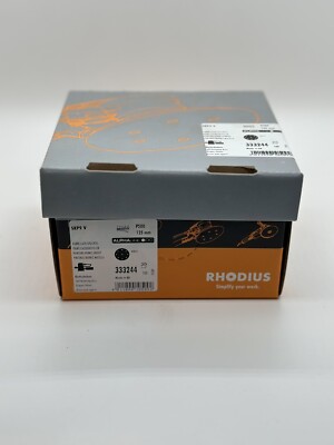 100 Rhodius SKP9 V Schleifscheiben 125mm klett 9 Loch Schleif P500 333244