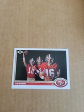 1991 Upper Deck Joe Montana #54  Football  San Francisco 49ers