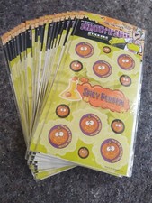 25 Dr. Stinky's Ltd Edition Spicy Pumpkin Halloween Scratch N Sniff Stickers Lot