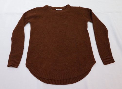 Pink Clover Women's Nickole Textured Knit Pullover EJ2 Burnt Orange Small NWT | eBay