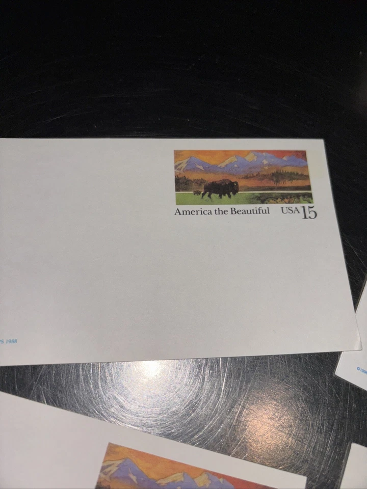 US Stamps SC# UX120 America the Beautiful 15c Postal Card MNH 1988 And More! - Image 2 of 4