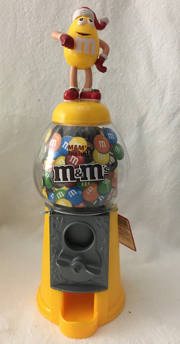 m&m's Yellow Coin Operated Dispenser 2010 Sealed Christmas | eBay