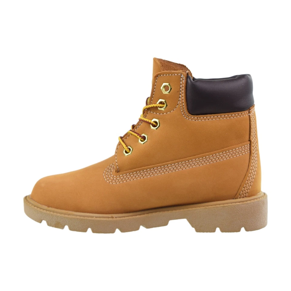 Timberland 6 pulgadas premium impermeables niños pequeños botas trigo 10760 Foto 4 de 4