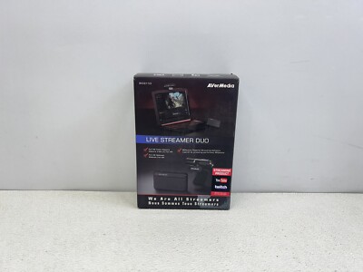 AVerMedia - Live Streamer DUO 1080 Webcam Bundle -
