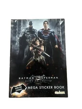 Batman v Superman. Dawn of Justice. Mega Sticker Book. New/unused. 2016. Centrum