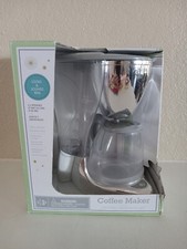GUC Used Pottery Barn Kids Toy Coffee Maker Pot, sounds real, pumps water