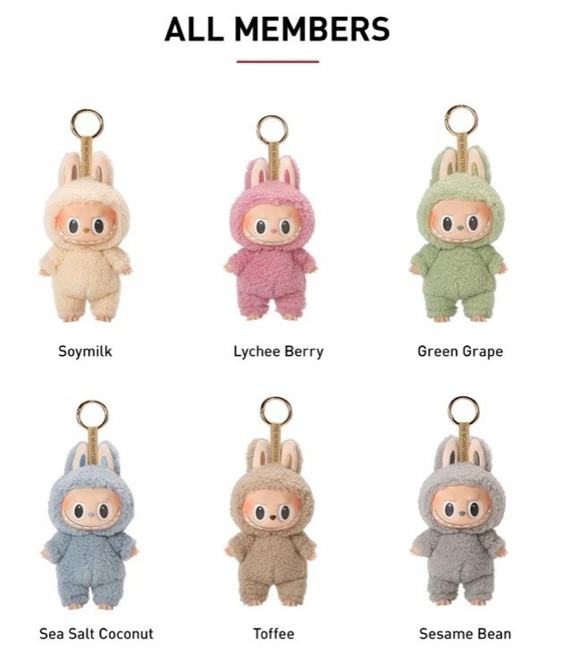 ぬいぐるみ Popmart THE MONSTERS Macaron Labubu THE MONSTERS - Tasty Macarons Vinyl Face Blind Box | Blind Box