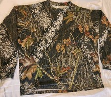 Vintage Liberty Mossy Oak Shirt Men XL Break Up Camo Y2K Grunge Deer Hunting