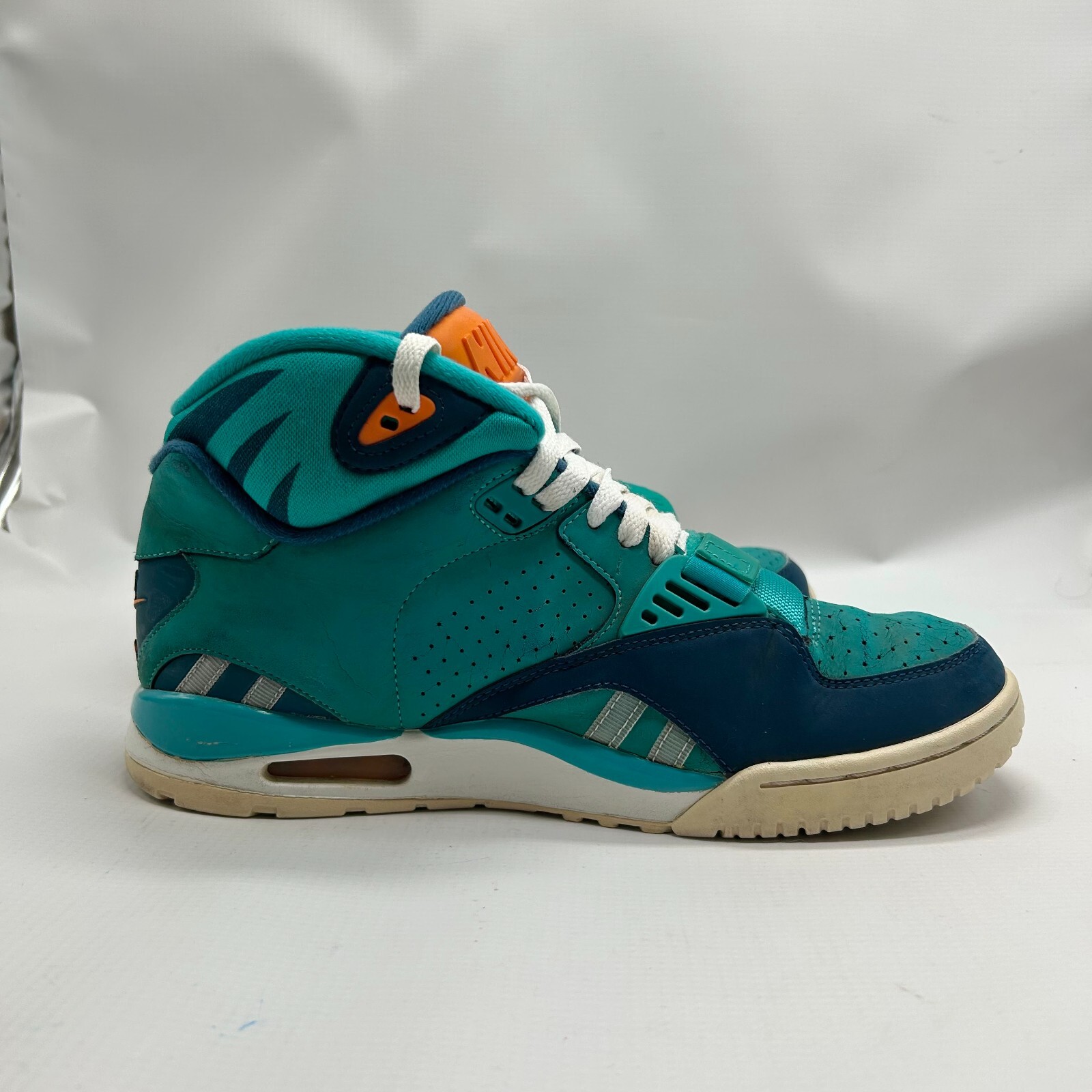 Nike Air Trainer SC II QS NFL Miami Dolphins da uomo taglia 8,5 US 614640-300 verde foto 3