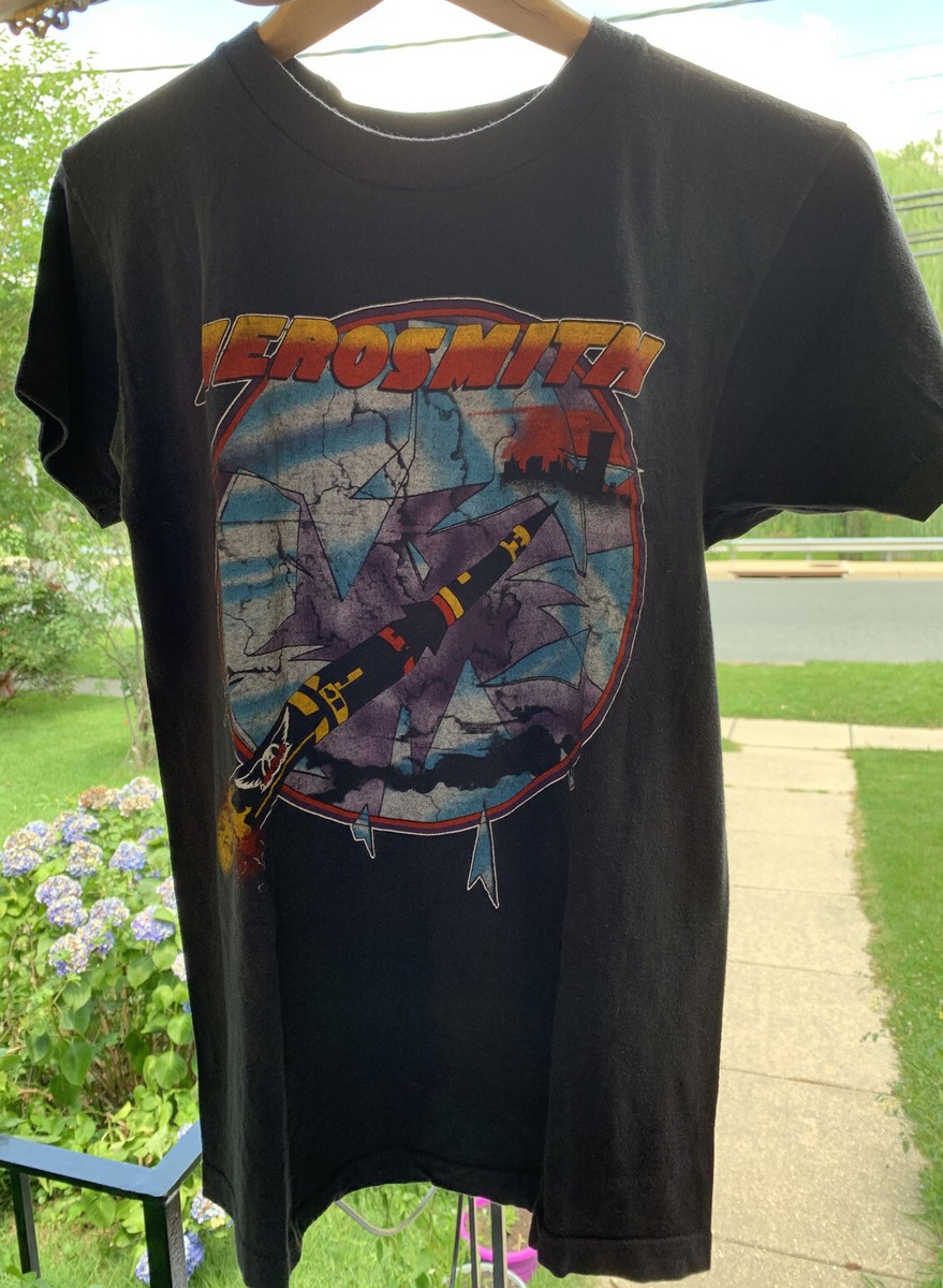 ビンテージ　Aerosmith Summer Jam Tシャツ Vintage 80s Aerosmith Summer Tour Concert Rockit tagged