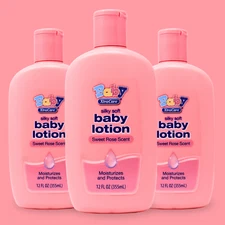 XtraCare Baby Lotion - Silky Soft with Sweet Rose - 12 fl oz (3-Pack)