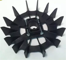 US 370427 VENTILATOR MOTOR FAN, 14 BLADE, 1.375"  BORE,  8" OD