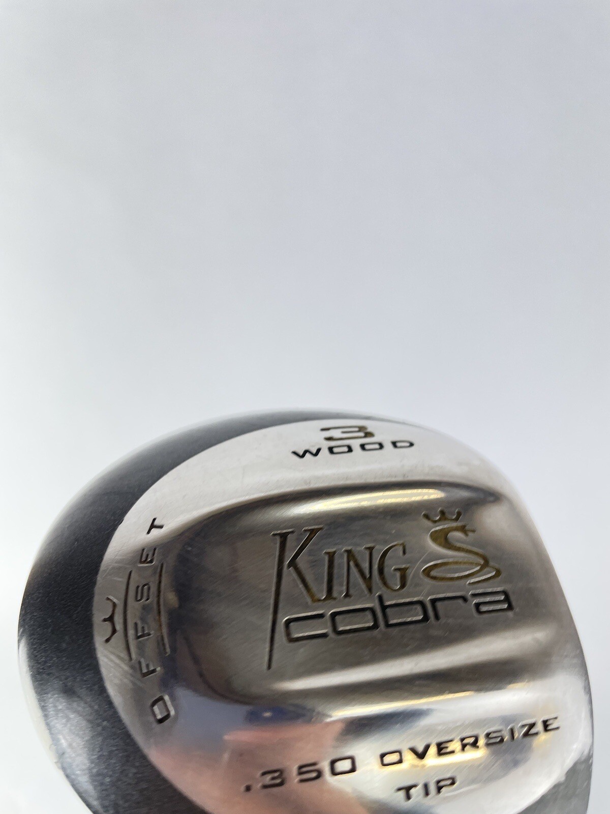 King Cobra 3 Wood Offset 15* Regular Flex Steel /Lamkin Oversize /Right
