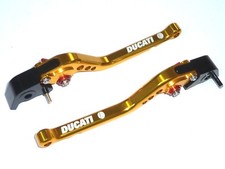 Ducati 1098 S Tricolore 2007-2008 Lungo Freno & Frizione Leve Set Circuito