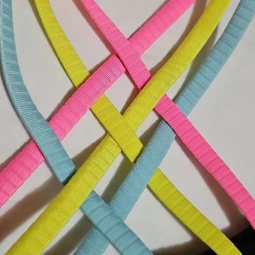 Justice Sport Girl XL 16/18 Bikini Top ONLY Multicolor Crisscross Strap Detail - Picture 5 of 14