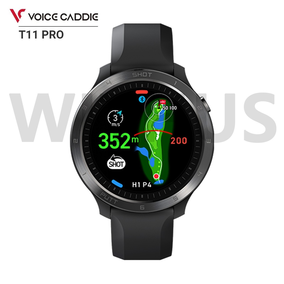 Voice Caddie T11 Pro Smart Golf Watch Globalmap Course View 
