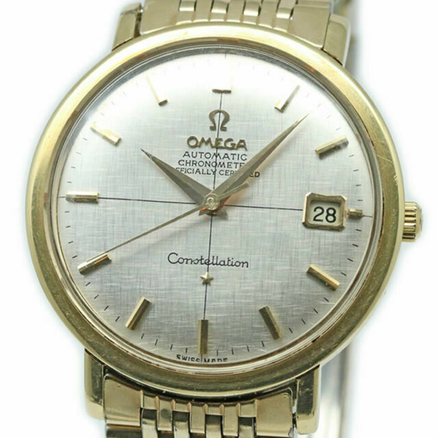 OMEGA Constellation White Men's Gold 