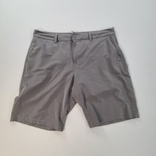 Hang Ten Swim Trunks Adult Size 38 Gray Board Shorts Bathing Suit Beach Mens