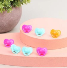 Dollhouse Doll Baby Pacifier Random Color 1/6 Scale Sets of 4-10 Bimbys