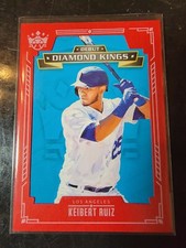2021 Panini Diamond Kings Debut Red #DDK-LD Keibert Ruiz 