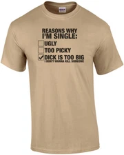 Reasons Why I'm Single Shirt