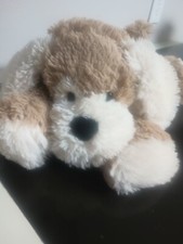 Circo Target Puppy Dog Cream Tan Laying Down Plush Stuffed Floppy Lovey 15   B62