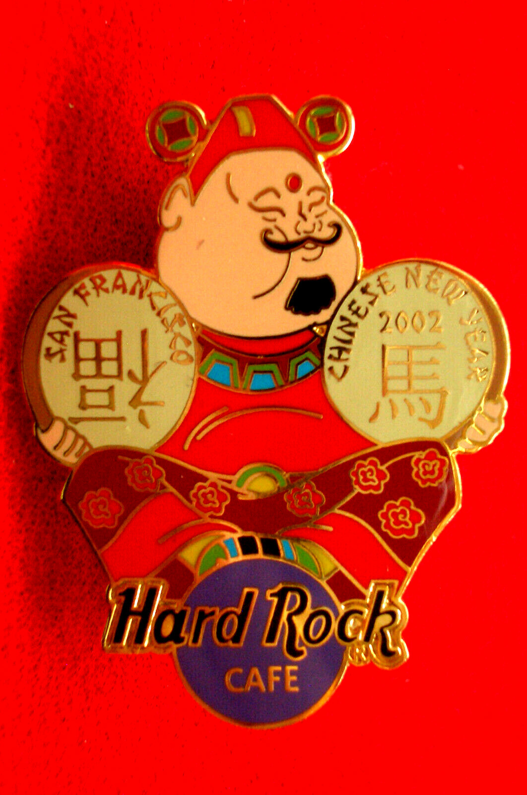 HRC Hard Rock Café San Francisco Año Nuevo Chino 2002 Fat Rich Man LE500