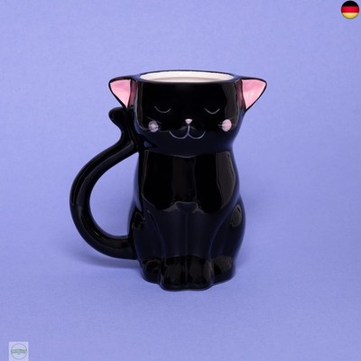 Fluffy Dreams ? Die große Cutie Cat Love 3D Katzen Tasse Becher aus Keramik in