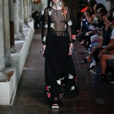 BLUGIRL BLUMARINE Floral Dress IT46 NWT