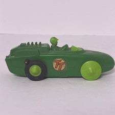 Vintage Transogram Green Slot Car Battery Operated 6  Length Untested