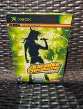 Karaoke Revolution Party Bundle Xbox, 2005 Game Microphone Konami New Sealed