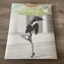Women's Hold Stretch Footed Tight Light Suntan Large