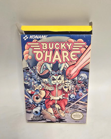 Nintendo NES Bucky O'Hare Video Game CIB w/ Box Instructions Boxed