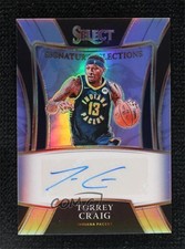 2021-22 Panini Select Signature Selections Silver Prizm Torrey Craig Auto s6i