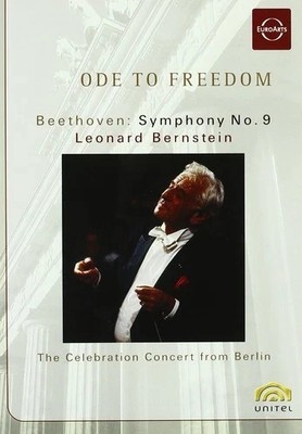 ODE TO FREEDOM : BEETHOVEN SYMPHONY NO. 9 (DVD) VG Disc + Cover Art - NO CASE