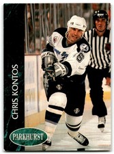 1992-93 Parkhurst Chris Kontos Rookie Tampa Bay Lightning #176