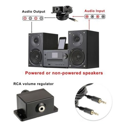 Auto Audio Level Controller Auto Sound Regulator ABS Metallbau
