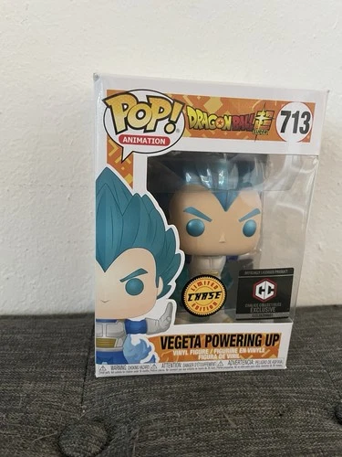 Funko Pop! Vinyl: Dragon Ball - Vegeta Powering up (Metallic) (Chase) - CC #713