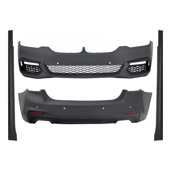 Bodykit FüR BMW 5Er G30 Limousine 17-19 StoßStange Seitenschweller M-Tech Look-image