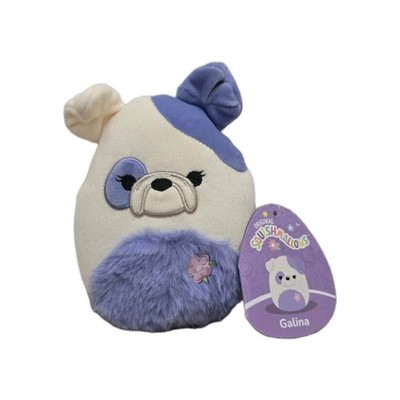 Squishmallows 5'' GALINA The BULLDOG Easter Plush NWT