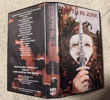 Death In June VHS LIVE IN ITALY 1999 original Official Blutharsch